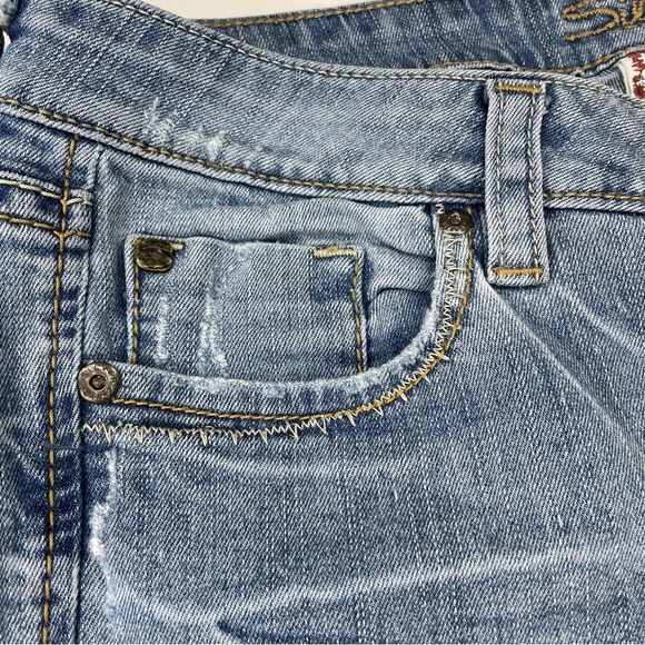 Silver Jeans Lola Bootcut Distressed Sz 29x33 - Picture 6 of 12